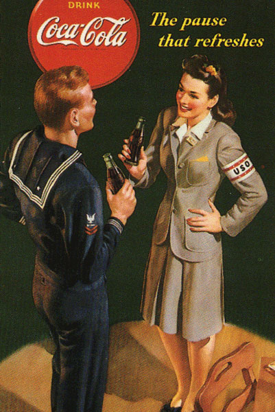 CocaCola 1943 WW2 Poster