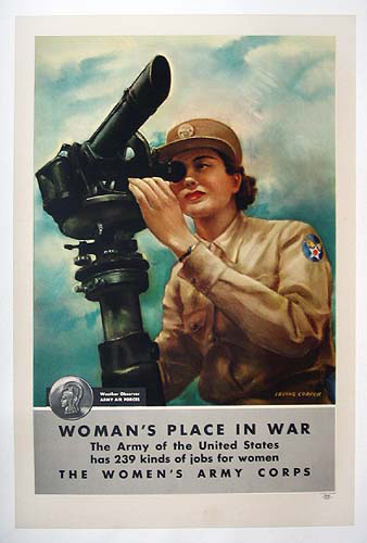 239 Military Jobs for women WW2 Poster