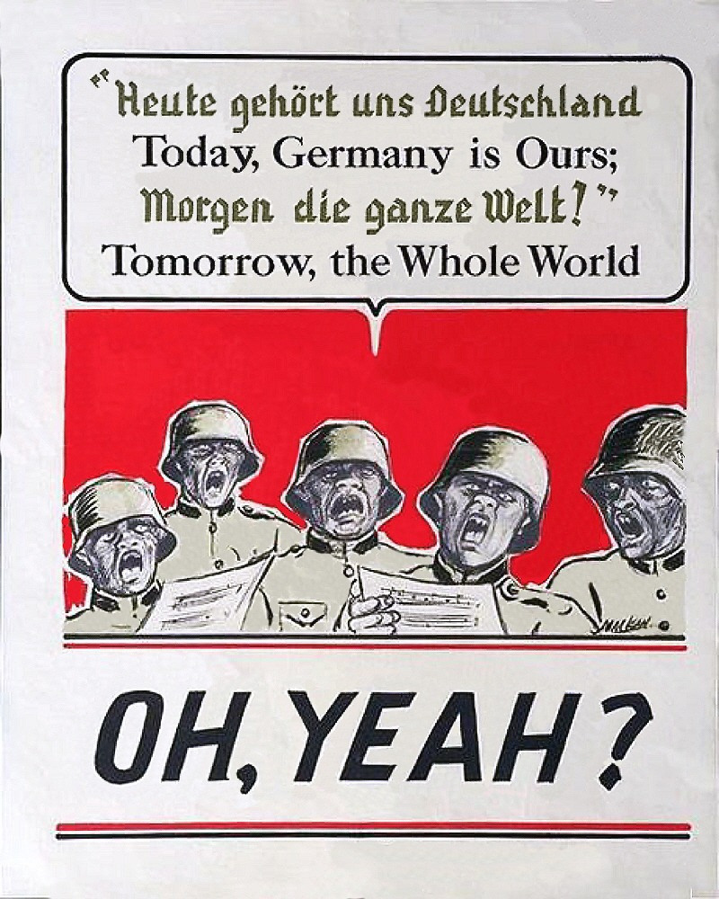 Oh,Yeah? WW2 Poster