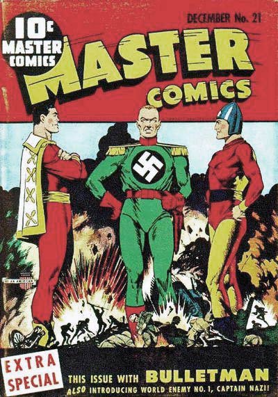 Propaganda in American Comics WW2 Poster