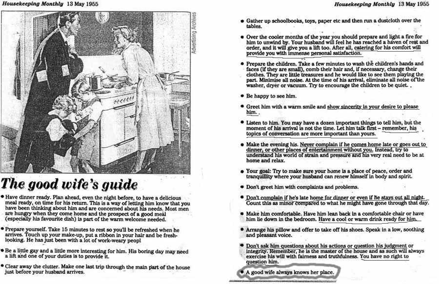An Actual 1955 Good Housekeeping article from Jim Barricks Alcohol-Free  Recipes