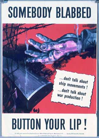 Blabbed 2 WW2 Poster