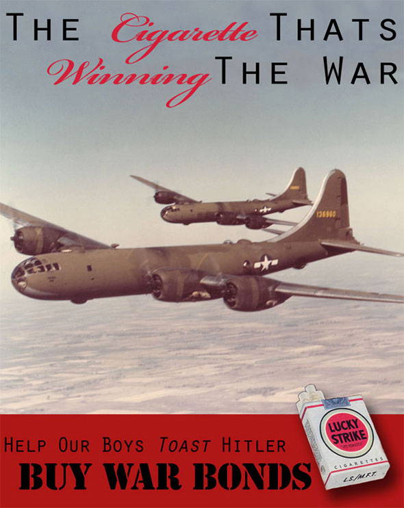 Lucky Strike WW2 Poster