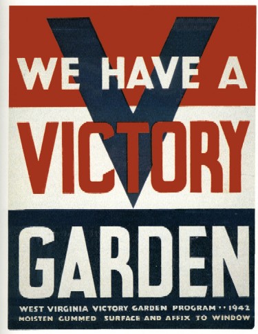 We have a victory garden WW2 Poster