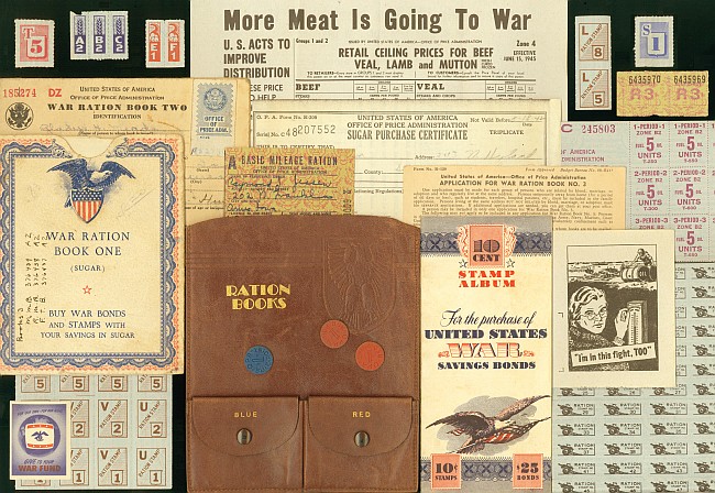 Ration books WW2 Poster